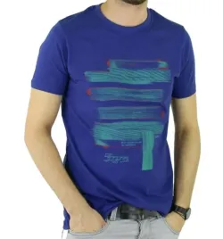 wypredaz-t-shirt-meski-bluzka-koszulka-meska-100percent-bawelna-l-niebieska