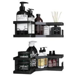 organizer-prysznicowy-2-szt-czarny-polki-bez-wiercenia
