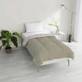 posciel-zimowa-150x200-cm-dwukolorowa-taupe-kremowa-jednolita