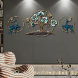 zestaw-3-metalowych-dekoracji-sciennych-liscie-milorzebu-i-jelen