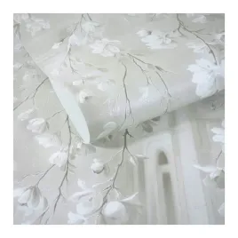 tapeta-miasto-3d-kwinace-galazie-bezowe-kwiaty-winylowa-zmywalna