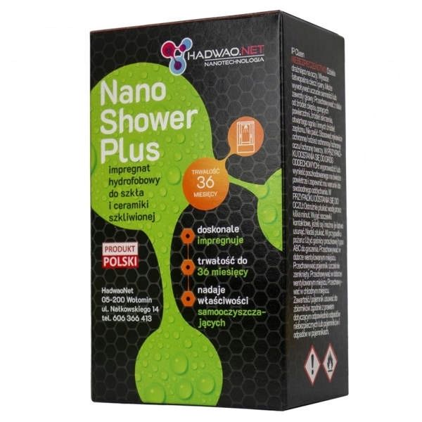 NANO SHOWER PLUS Powłoka hydrofobowa do kabiny prysznicowej 36M