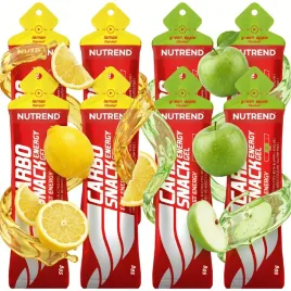 8x-zele-energetyczne-nutrend-carbosnack-zestaw-weglowodany-bez-kofeiny-50-g