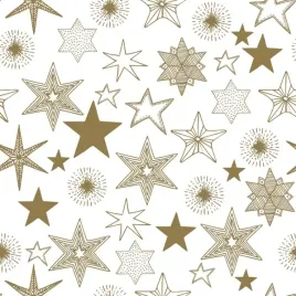 serwetki-daisy-gold-stars-33x33cm-pol-mak