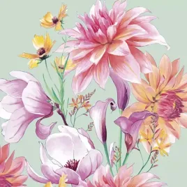 serwetki-daisy-pol-mak-33x33-dahlias-on-mint