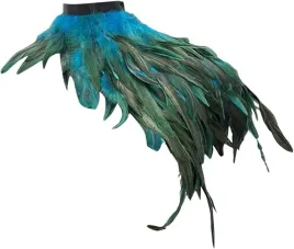 gotycki-szal-z-pior-czarny-peleryna-vintage-halloween