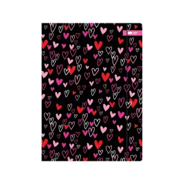 teczka-z-gumka-a4-my-love-czarna-rozowe-serca-happy-color