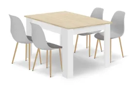 zestaw-do-jadalni-stol-80x120-dab-sonoma-nogi-biale-4-krzesla-szare