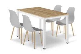 zestaw-stol-120x60-dab-sonoma-nogi-biale-4-krzesla-szare-do-kuchni
