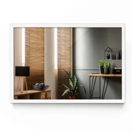 minimalistyczne-lustro-scienne-biala-rama-60x40