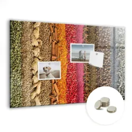 foto-tablica-magnetyczna-suchoscieralna-z-nadrukiem-60x40-cm-rzedy-przypraw