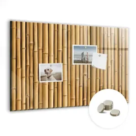 foto-tablica-magnetyczna-suchoscieralna-z-nadrukiem-60x40-cm-bambusowe-kije
