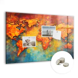 tablica-magnetyczna-suchoscieralna-wymiar-60x40-cm-dekoracyjna-mapa-swiata