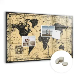 suchoscieralna-tablica-magnetyczna-z-magnesami-60x40-cm-mapa-swiata-vintage