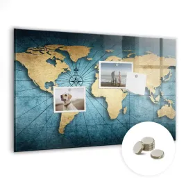 tablica-magnetyczna-suchoscieralna-magnesy-wymiar-60x40-cm-mapa-swiata-3d