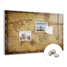 suchoscieralna-tablica-magnetyczna-z-magnesami-60x40-cm-mapa-swiata-vintage