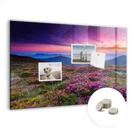 tablica-magnetyczna-suchoscieralna-na-prezent-60x40-cm-wschod-slonca-kwiaty