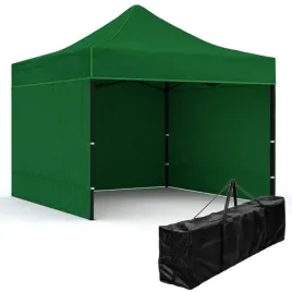 pawilon-handlowy-ekspresowy-3x3-m-3-sciany-zielony