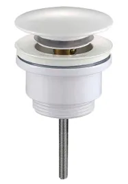 kibath-l490671-zawor-spustowy-matowy-bialy-korek-do-umywalki-i-bidetu