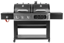 solidny-2-komorowy-grill-gazowy-weglowy-78kg-zeliwny-ruszt-3-1-infarot-800c