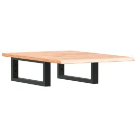 polka-scienna-pod-umywalke-stal-i-lite-drewno-debowe