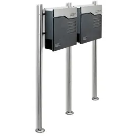 pocztowa-skrzynka-na-listy-bituxx-grafitowa-na-stojaku-podwojna