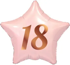 balon-na-18-urodziny-gwiazda-rozowa-45-cm