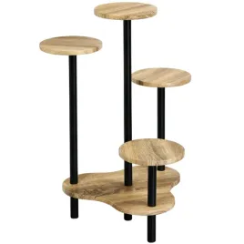 kwietnik-stojacy-4-poziomy-loft-dab-i-czarny-metal-645-cm-na-kwiaty-donice