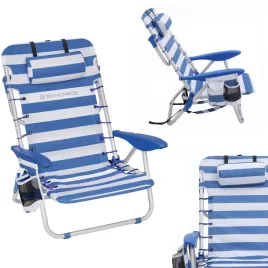 lezak-ogrodowy-plazowy-skladany-z-poduszka-miejsce-na-napoj-plecak-lekki