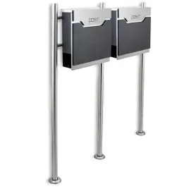 skrzynka-na-listy-podwojna-bituxx-nowoczesna-na-stojaku