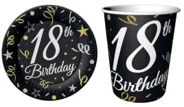zestaw-czarny-18-urodziny-talerzyki-kubeczki-12szt