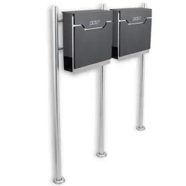 grafitowa-skrzynka-na-listy-bituxx-wolnostojaca-podwojna