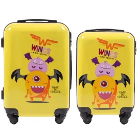 wings-zestaw-2-twardych-walizek-dzieciecych-kabinowy-bagaz-monster-s-xs