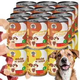 petpot-karma-mokra-dla-psa-mix-smakow-w-sosie-80percent-miesa-w-kawalku-24x415g