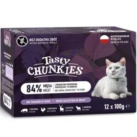 tasty-chunkies-grainfree-mokra-karma-dla-kota-mix-smakow-12x100g