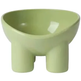 petstory-podwyzszona-miska-dla-psa-i-kota-350ml-zielona