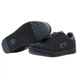 pumps-flat-but-czarny-szary-43-stan-nowy