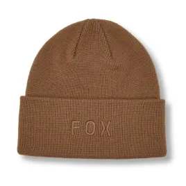 czapka-zimowa-fox-wordmark-beanie-walnut-os