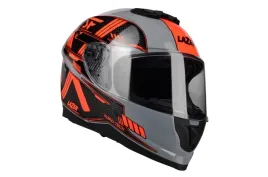 kask-motocyklowy-lazer-rafale-evo-roadtech-kol-szary-czerwony-matowy