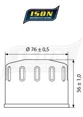 ison-filtr-oleju-ison164
