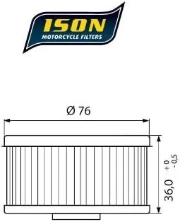 ison-filtr-oleju-ison144