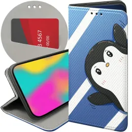 etui-z-klapka-do-samsung-galaxy-m52-5g-wzory-pingwinek-pingwin-happy-feet