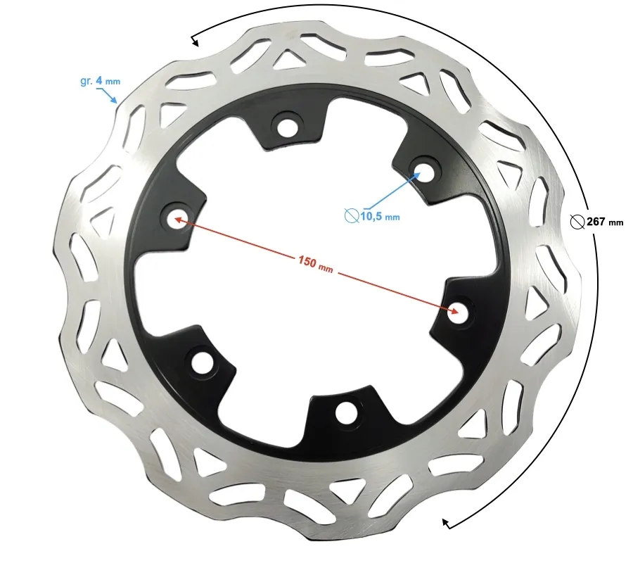 tarcza-hamulcowa-przod-hyper-125