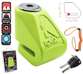 blokada-tarczy-hamulcowej-kovix-kn1-zielona-fluorescencyjna
