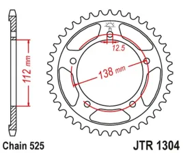 jt-zebatka-tylna-4357-43-honda-cb-600-hornet-07-13-cbr-600f-97-98-11