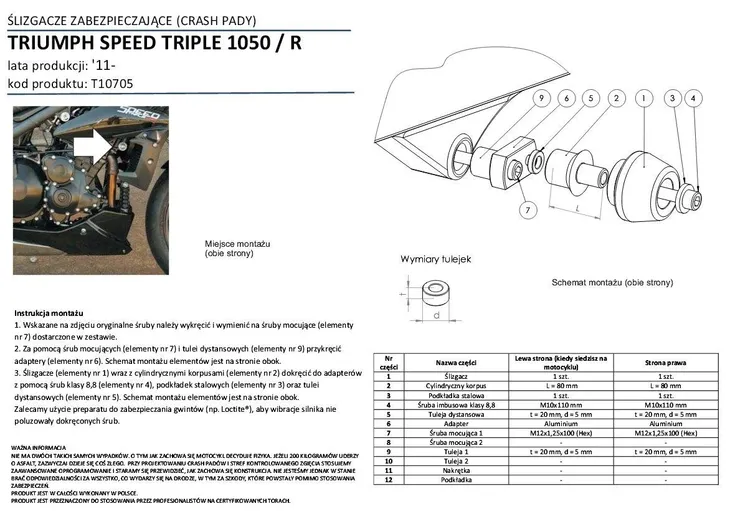 renner-crash-pady-triumph-speed-triple-11-numer-katalogowy-producenta-590437841241