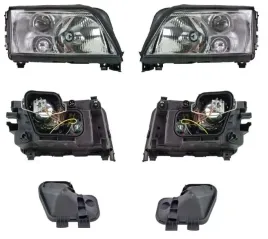 audi-a4-c4-4a-reflektor-lampa-rzednia-przod-lewa-prawa-zestaw-halogen