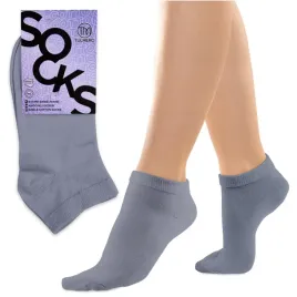 skarpety-damskie-sneaker-krotkie-szare-oddychajace-41-43