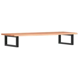 polka-scienna-pod-umywalke-stal-i-lite-drewno-debowe
