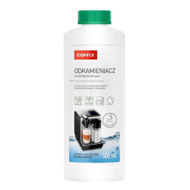 Odkamieniacz do ekspresu DELONGHI do kawy 500ml usuwanie kamienia COFFIX